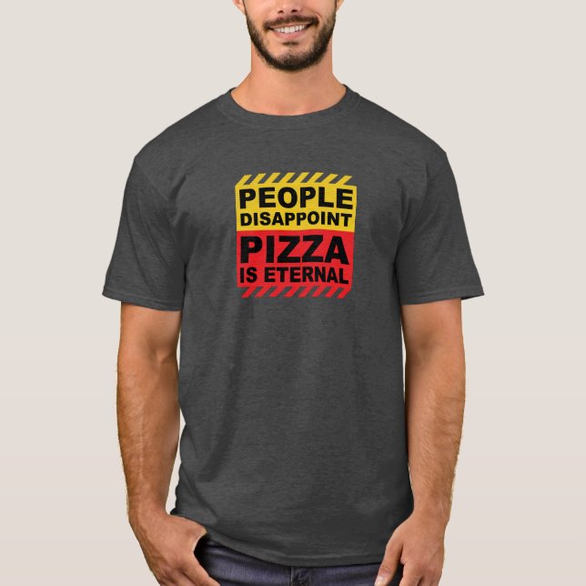 CAMISETA PIZZA É PARA SEMPRE (Frente)