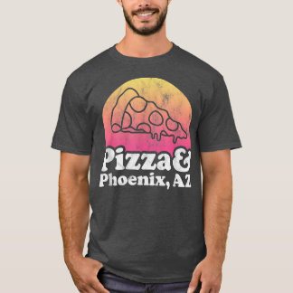 Camiseta Pizza e Phoenix, AZ ou Arizona