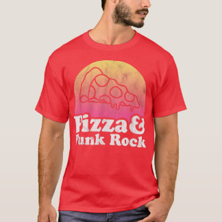 Camiseta Pizza E Punk Rock 14182962