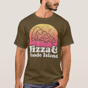Camiseta Pizza e Rhode Island