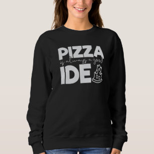 Camiseta Pizza É Sempre Uma Boa Ideia Homem Foodie