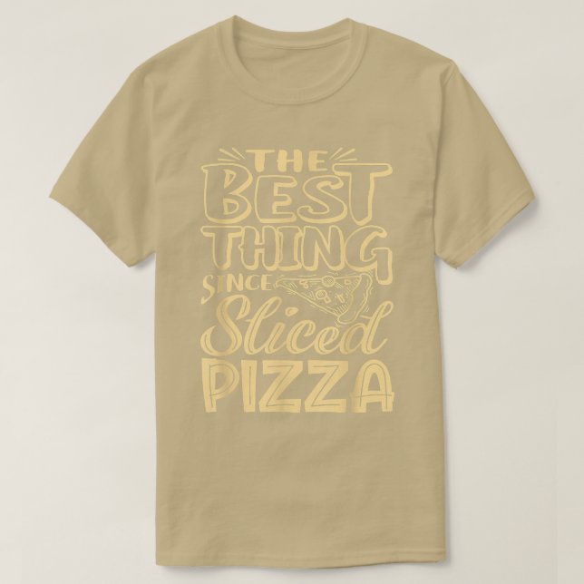 Camiseta Pizza Em Fatias Engraçada Para Homens, Mulheres, C (Frente do Design)