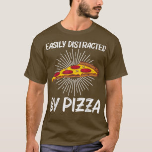Camiseta Pizza Engraçada Arte Para Homens Mulheres Crianças