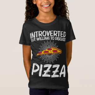 Camiseta Pizza Engraçada Arte Para Homens Mulheres Crianças