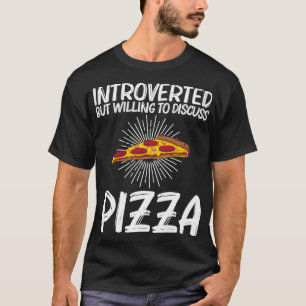 Camiseta Pizza Engraçada Arte Para Homens Mulheres Crianças