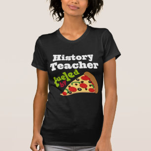 Camiseta Pizza (engraçada) do professor da história