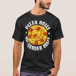 Camiseta Pizza Engraçada Não Funções De Gênero Dando Pizza 