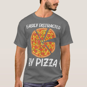 Camiseta Pizza Engraçada Para Homens, Comida De Pizza Itali