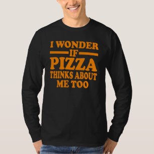 Camiseta Pizza Engraçada Para Homens Mulheres Crianças Comi
