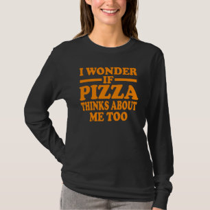 Camiseta Pizza Engraçada Para Homens Mulheres Crianças Comi