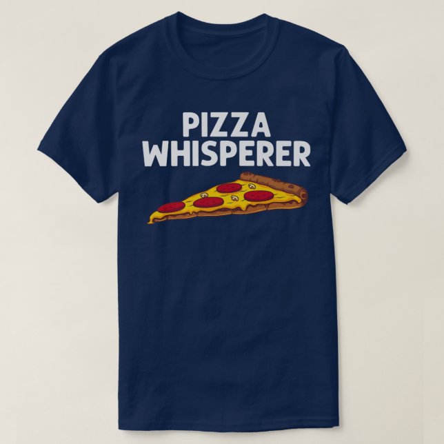 Camiseta Pizza Engraçada Para Homens Pizza Comidas Italiana (Frente do Design)