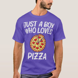 Camiseta Pizza Engraçada Para Meninos Pizza Pizza Pover Che