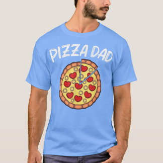 Camiseta Pizza Engraçada Para O Pai Padre Pizza Lover Chef
