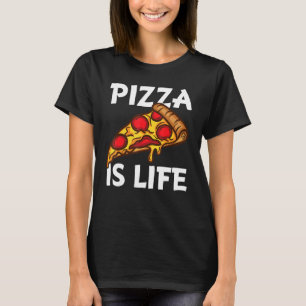 Camiseta Pizza Engraçada Para Pizza Amantes Meninas Pizza É