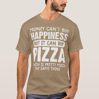 Camiseta Pizza Engraçada para Pizza Masculina Adolescentes 
