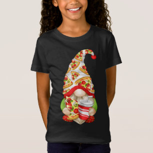 Camiseta Pizza Engraçada Pizza Lover Gnomo Pizza Pizza