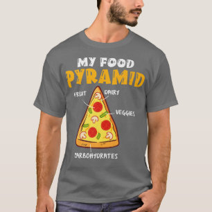 Camiseta Pizza Engraçada Pizza Rápida Pie Pie Comer Foodie 
