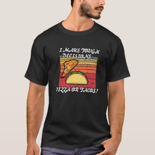 Camiseta Pizza Engraçada Taco Comida Rápida Lover Humor Sar