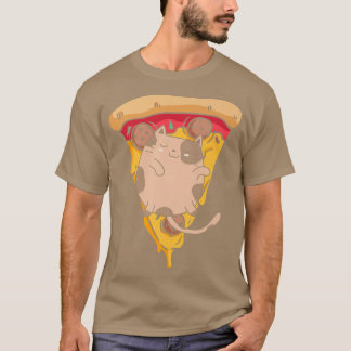 Camiseta Pizza Engraçado Premium