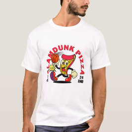 Camiseta Pizza enterrada no aro