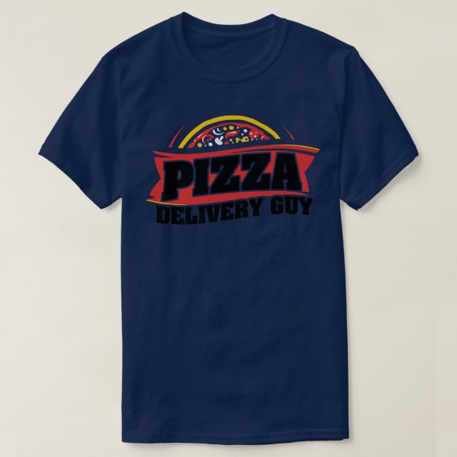 Camiseta Pizza Entrega Cara Comida Pizza Comida Lover Itali (Frente do Design)