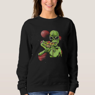 Camiseta Pizza Espacial Luzes Alien Ufo Criação Ventoinha C