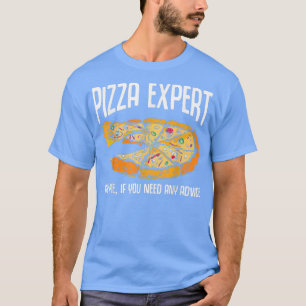 Camiseta Pizza Expert Engraçado Pizza Advice 15913180