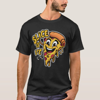 Camiseta Pizza Fatia Da Vida