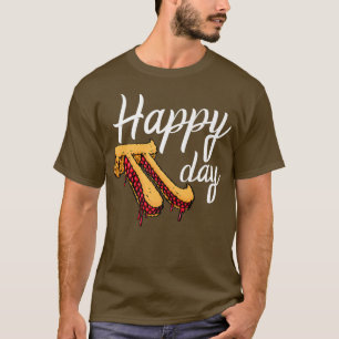Camiseta Pizza Feliz Dia Pizza Engraçado Pizza Pizza Foodie