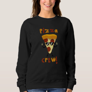 Camiseta Pizza Fofa Com Óculos De Sol