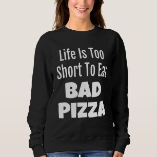 Camiseta Pizza Foodie Life É Muito Curta Para Comer Pizza M