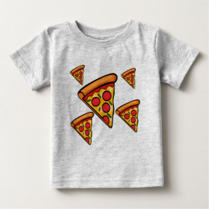 Camiseta Pizza Friday Design - Baby Fine Jersey T Shirt