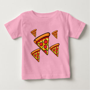 Camiseta Pizza Friday Design - Baby Fine Jersey T Shirt