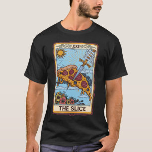 Camiseta Pizza Frita De Pizza Frita De Tarot Frita De Fatia
