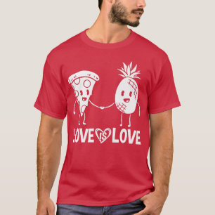 Camiseta Pizza Havaiana Pineapple Hawaii Comidas Engraçadas