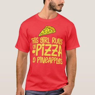 Camiseta Pizza Havaiana Pineapple Hawaii Comidas Engraçadas