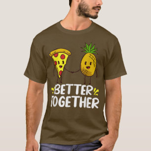 Camiseta Pizza Havaiana Pineapple Hawaii Comidas Engraçadas