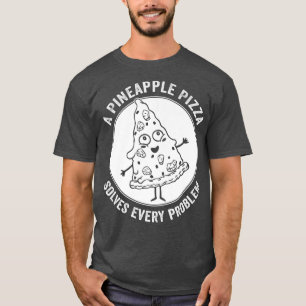 Camiseta Pizza Havaiana Pineapple Hawaii Comidas Engraçadas