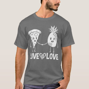 Camiseta Pizza Havaiana Pineapple Hawaii Comidas Engraçadas
