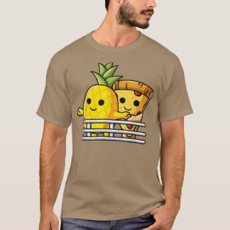 Camiseta Pizza Hawaii Abata Abacaxi E Pizza Em Sh