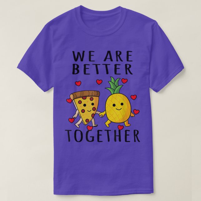Camiseta Pizza Hawaii Pineapple Pizza Comida (Frente do Design)