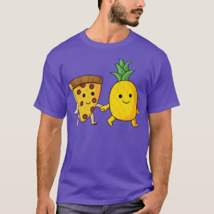 Camiseta Pizza Hawaii Pineapple Pizza Comida 692