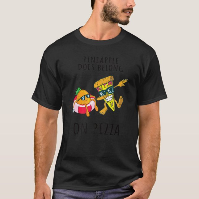 Camiseta Pizza Hawaii Pineapple Pizza Food  5 (Frente)