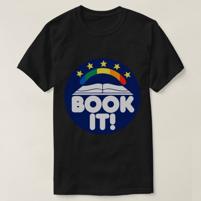 Camiseta Pizza Hut Book It (Frente do Design)