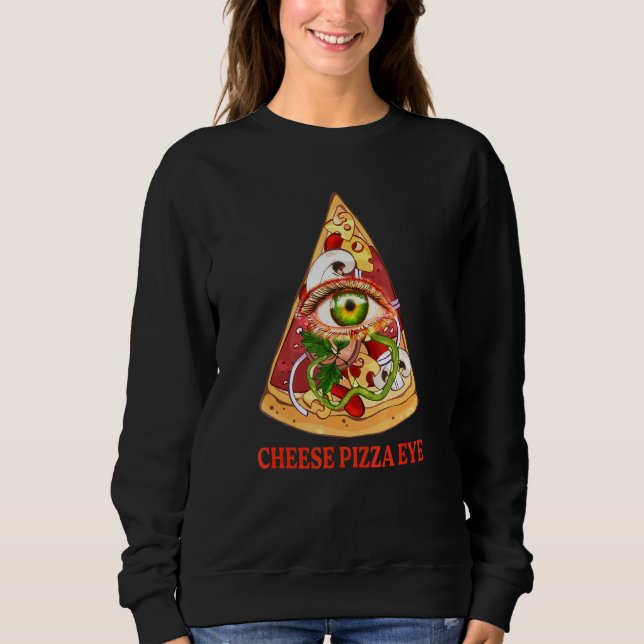 Camiseta Pizza Illuminati All Seeing (Frente)