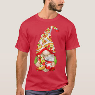 Camiseta Pizza Infantil Para Crianças Com Padrão De Pizza C