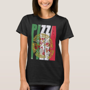 Camiseta Pizza Itália Flag Pizzeria Pizza Baker Pizza Pizza