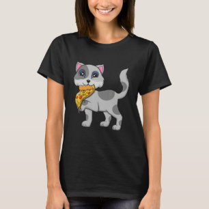 Camiseta Pizza Italiana Comeu Gato De Gato