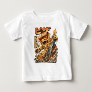 Camiseta Pizza Kaiju – A Destruição Queijosa