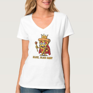 Camiseta Pizza King - Engraçado Foodie Pun Tee